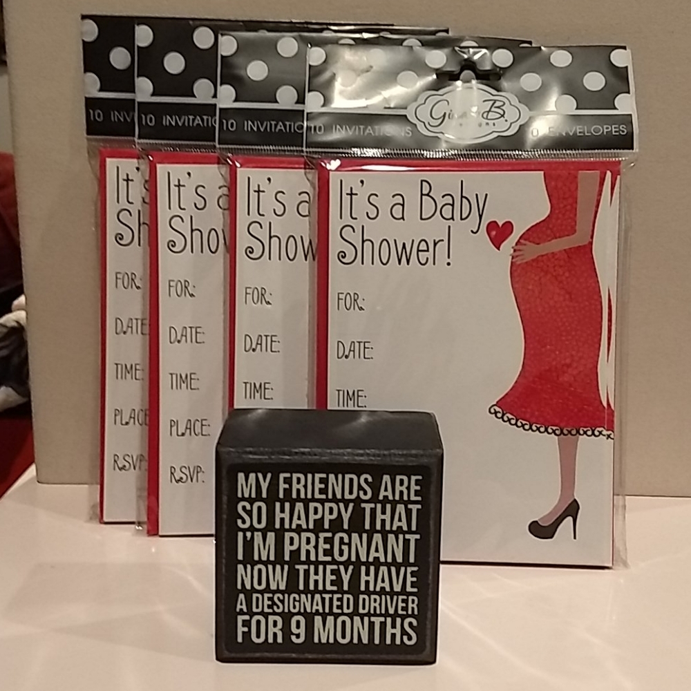 Baby shower cards